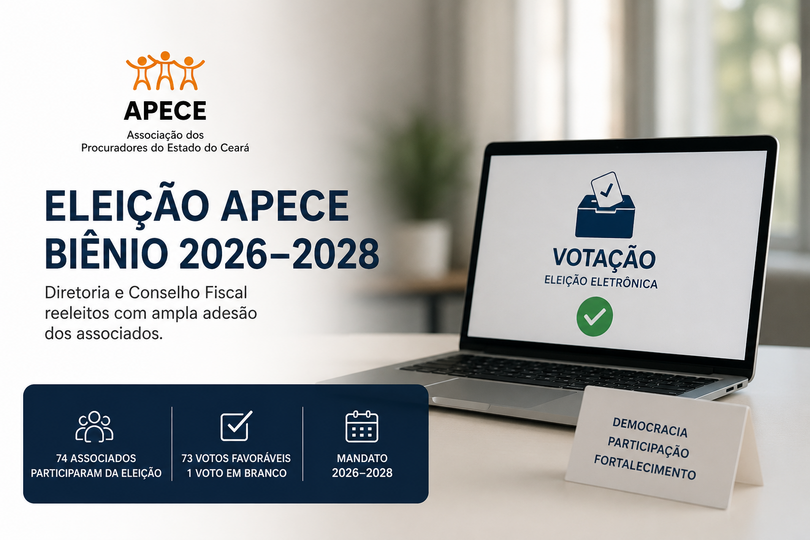 APECE oficializa reeleição da Diretoria e do Conselho Fiscal para o biênio 2026–2028